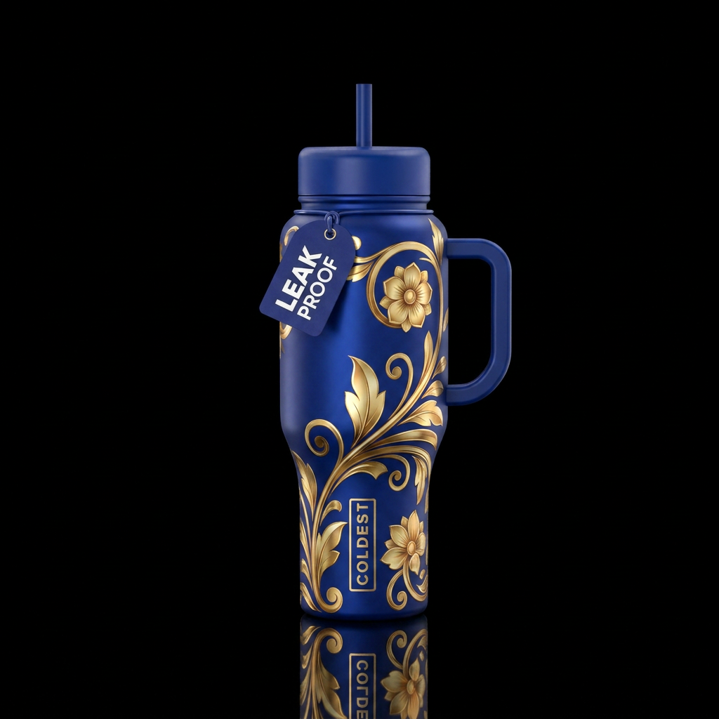 Royal Garden water bottle design