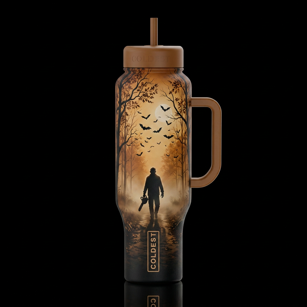 Chainsaw water bottle design