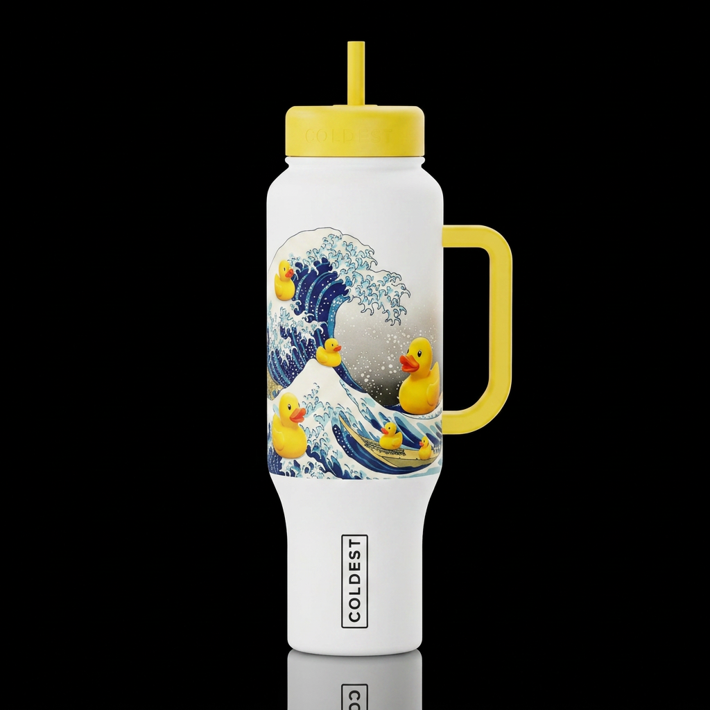 GreatWave II water bottle design