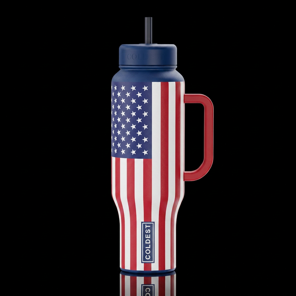 USA water bottle design