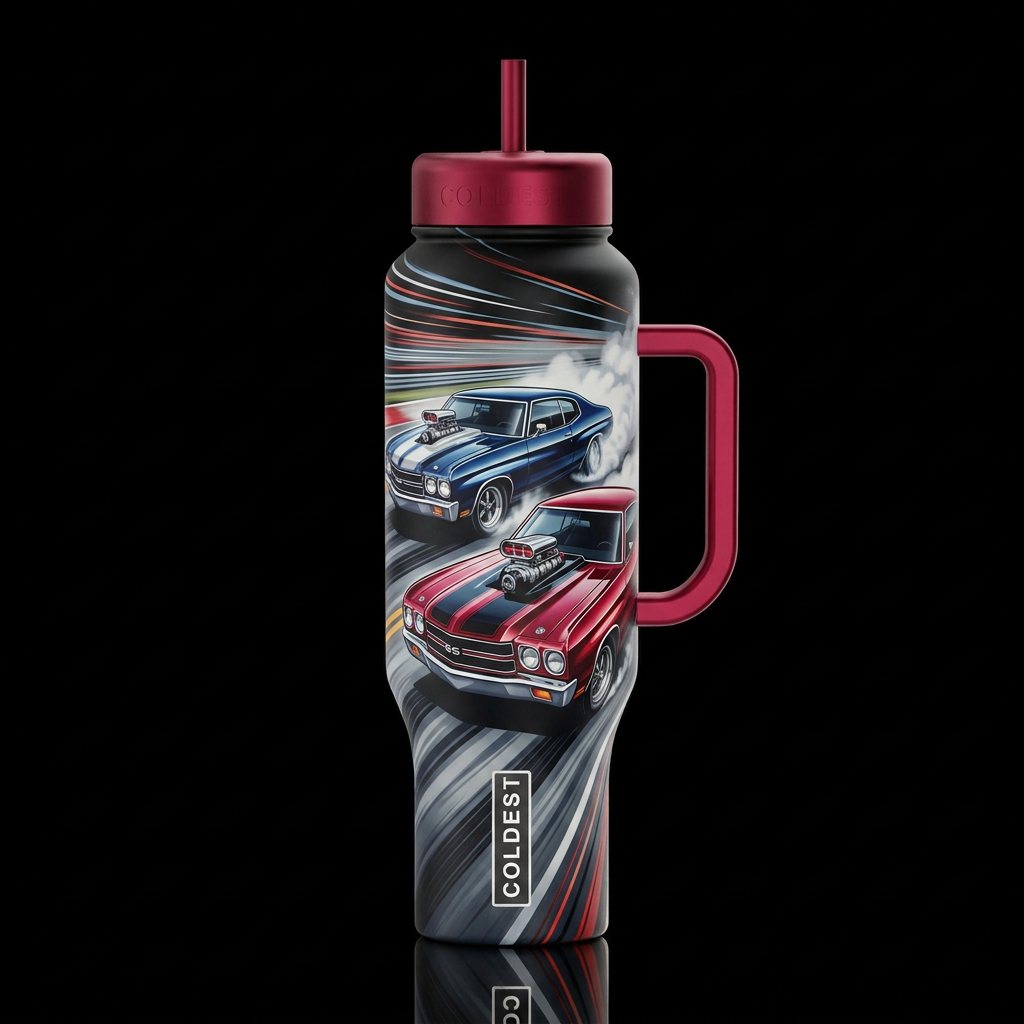 Drags water bottle design