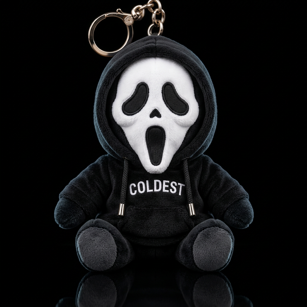 Ghostface water bottle design