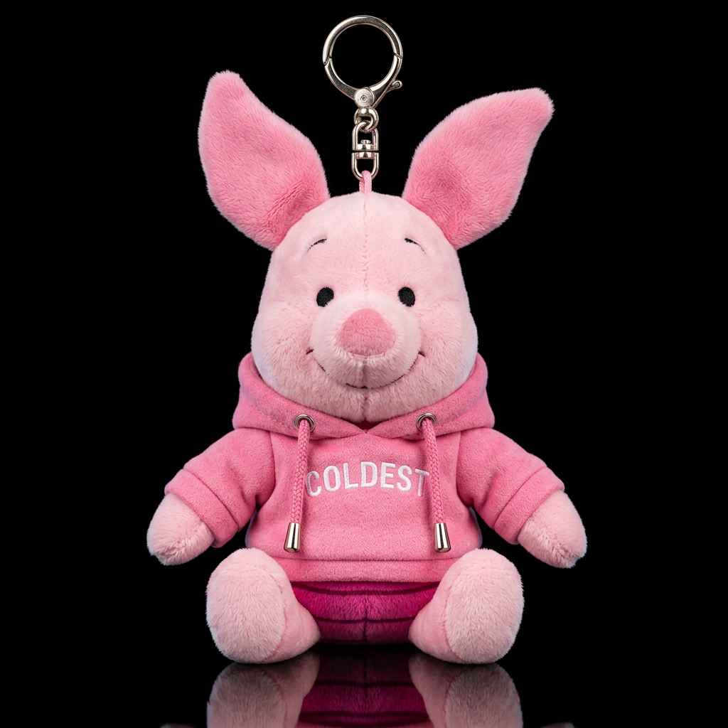 Piglet water bottle design