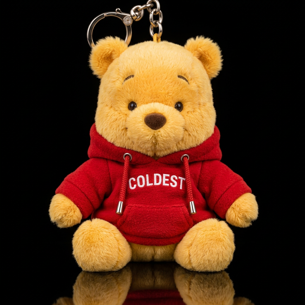 Pooh water bottle design