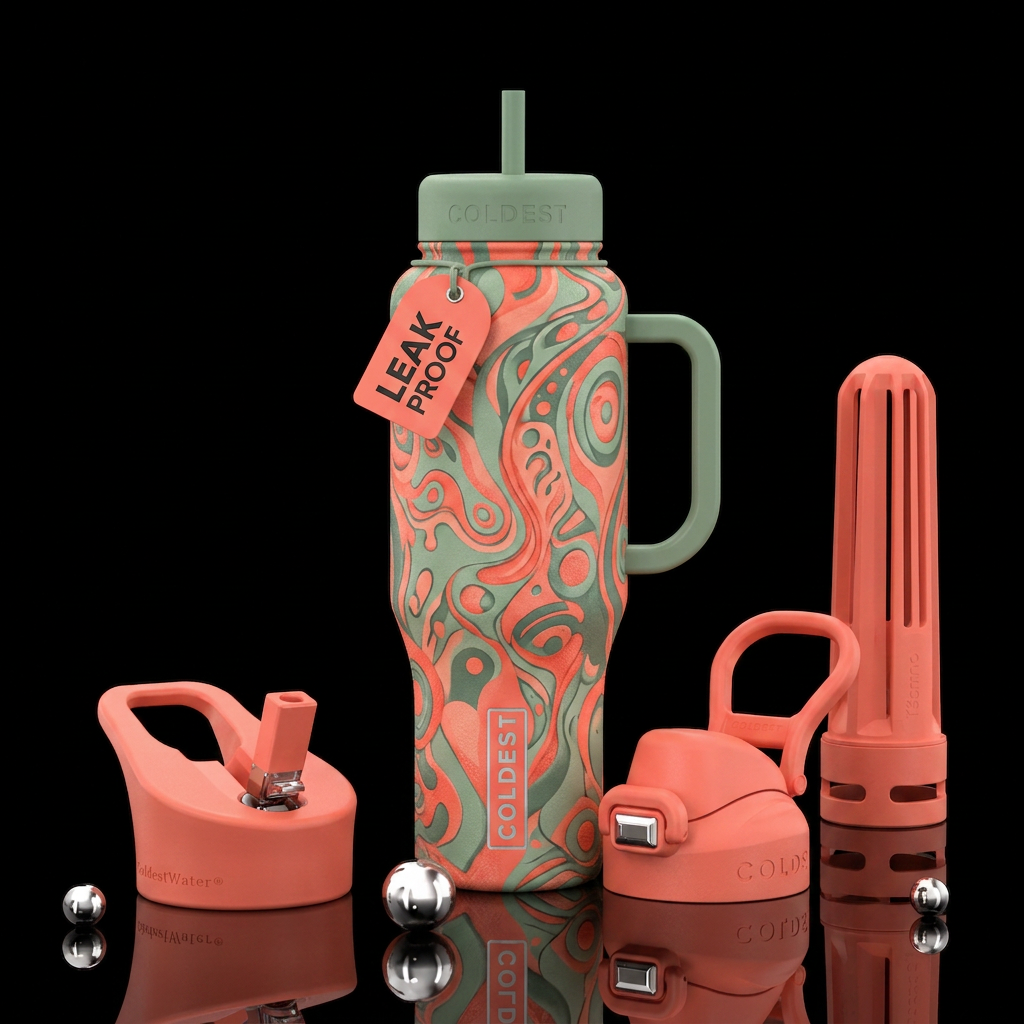 This and that water bottle design
