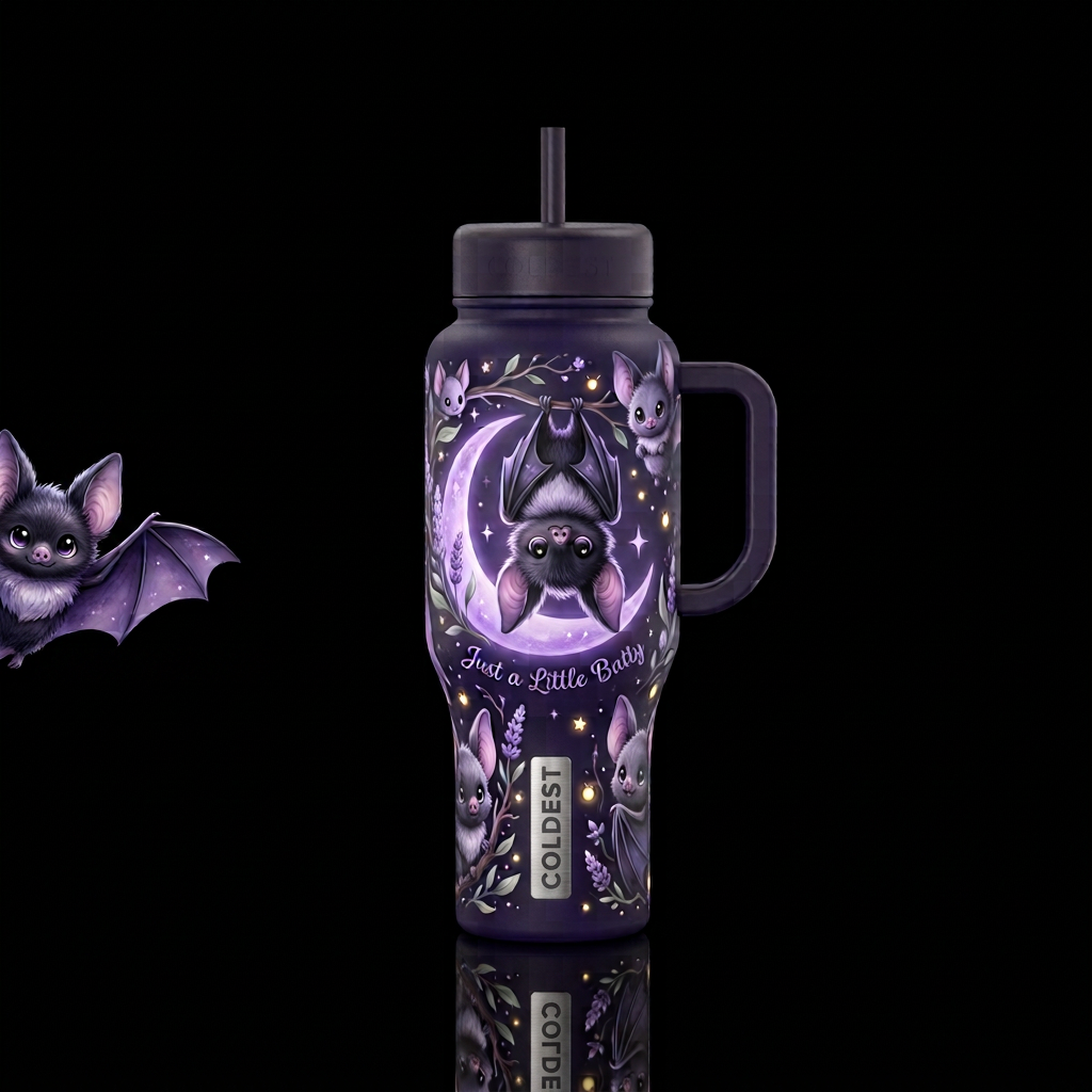 Just a little BATTY water bottle design