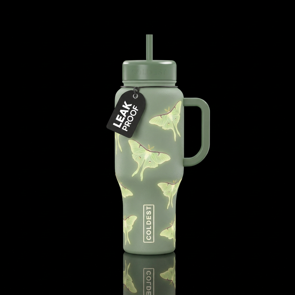 Glowie Luna water bottle design