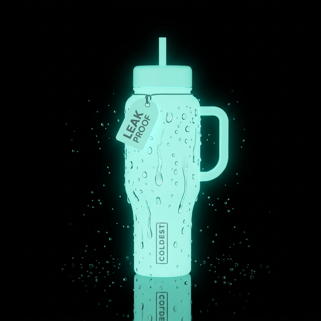 Glowie Rain water bottle design