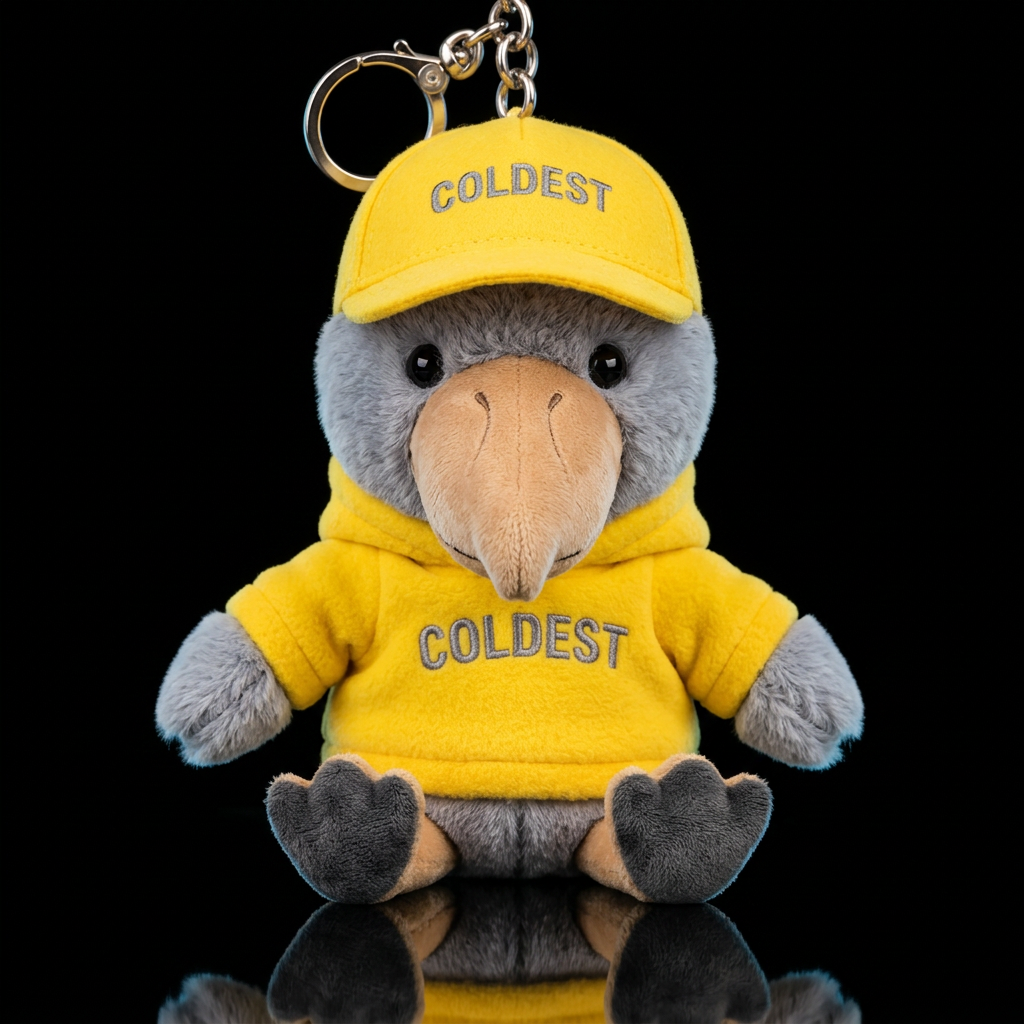 Billy the Shoebill water bottle design