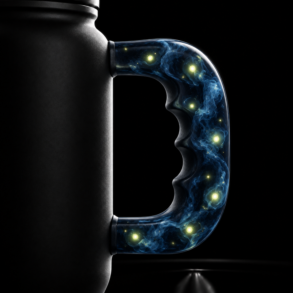 Firefly sky water bottle design