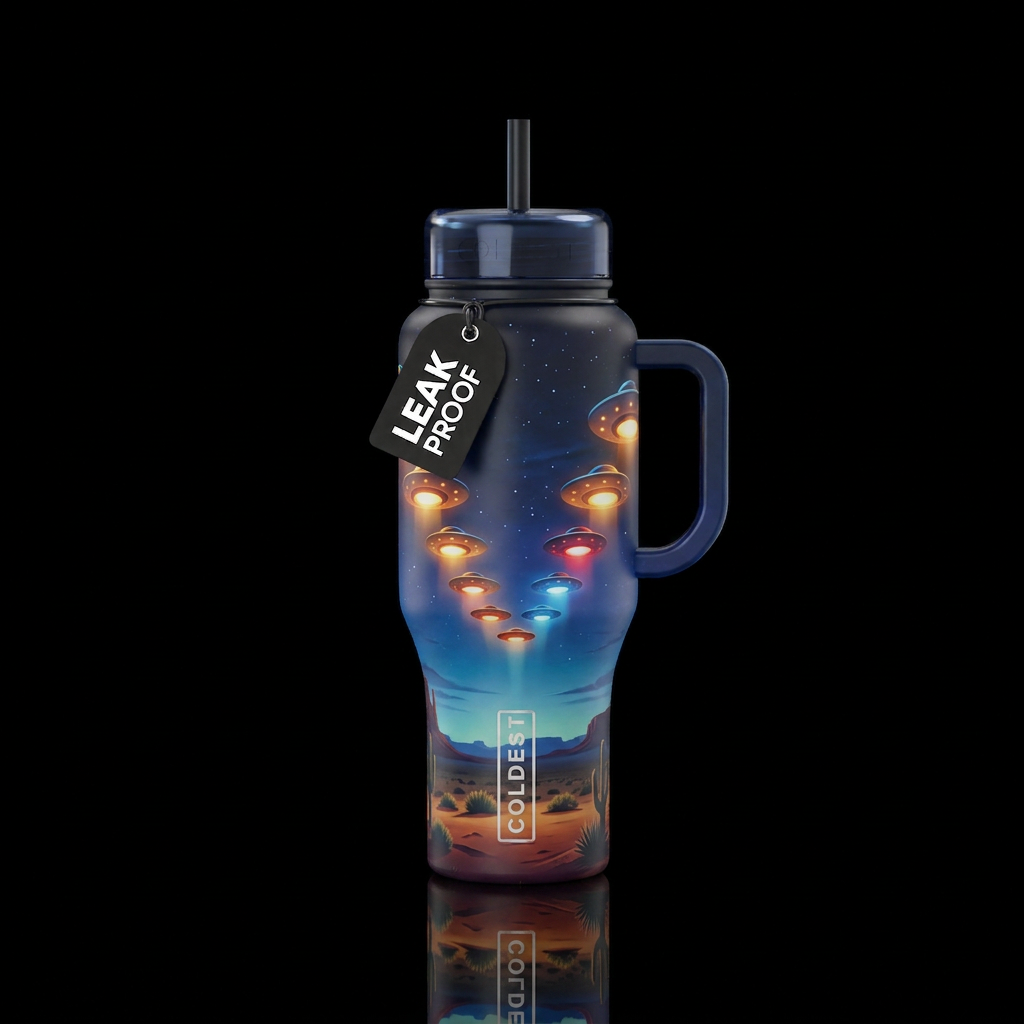 Phoenix lights Arizona UGOs appeared in the night ... water bottle design
