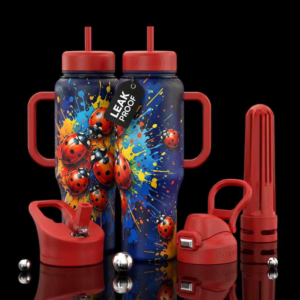 please show both the front and back of the bottle,... water bottle design