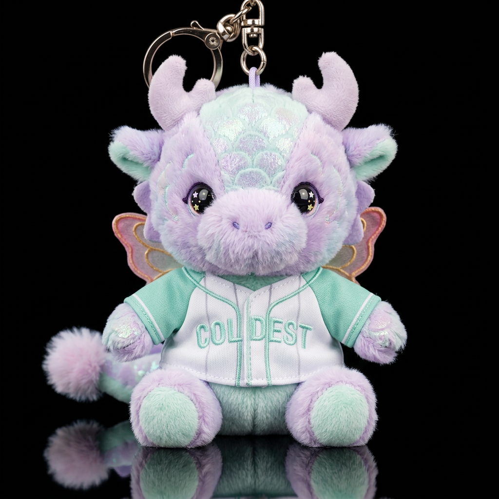 Lumi the Starlight Dragon water bottle design