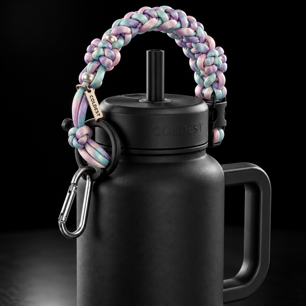 Soft Aurora water bottle design