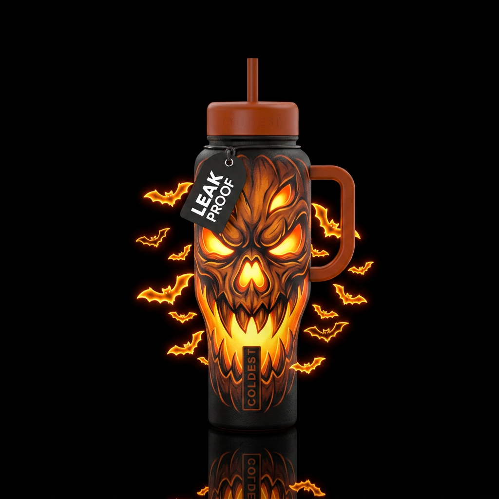 Jacked Up water bottle design