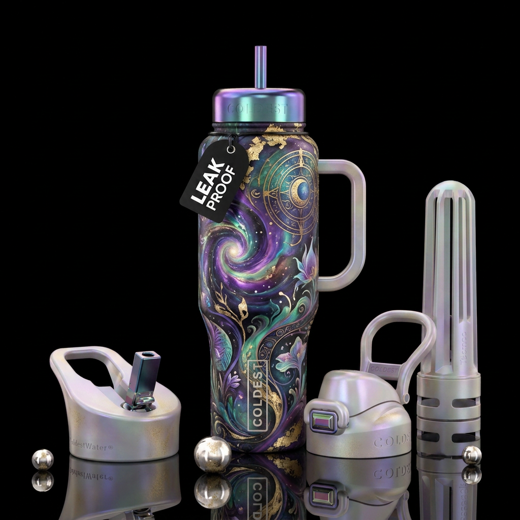 divine,, luxurious, abstract, artistic, beautiul, ... water bottle design