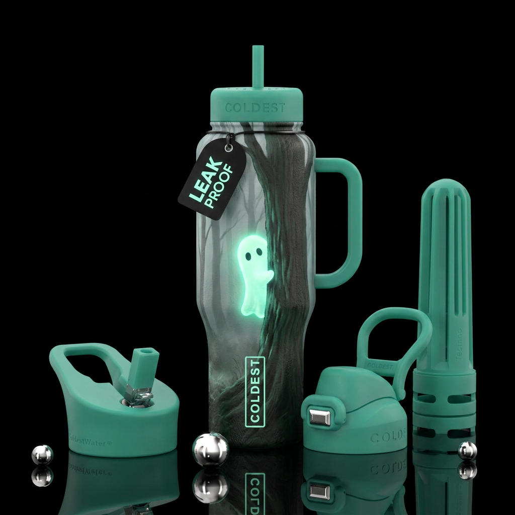 Peek a boooooo  👻 water bottle design