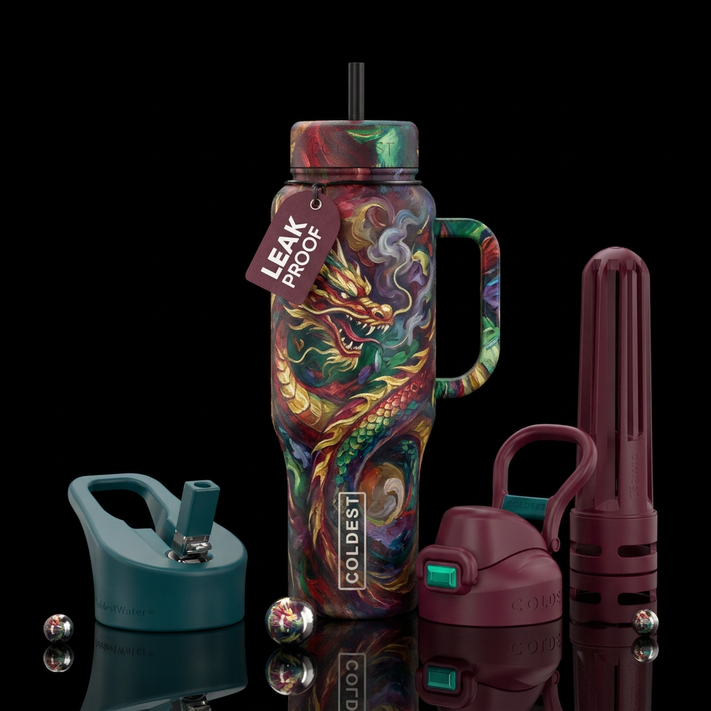 See dragons,  texture,  beautiul,  artistic,  abst... water bottle design