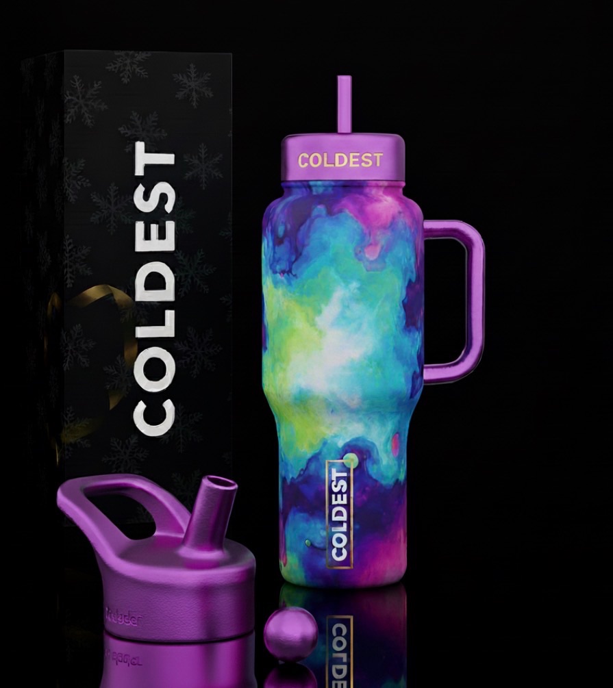 It’s a splash water bottle design