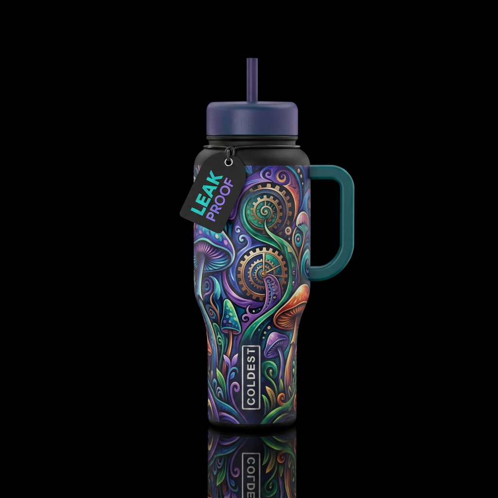 Garden water bottle design
