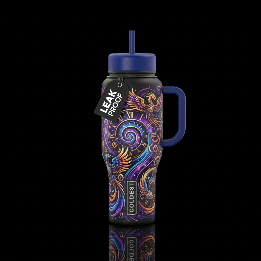 Time water bottle design