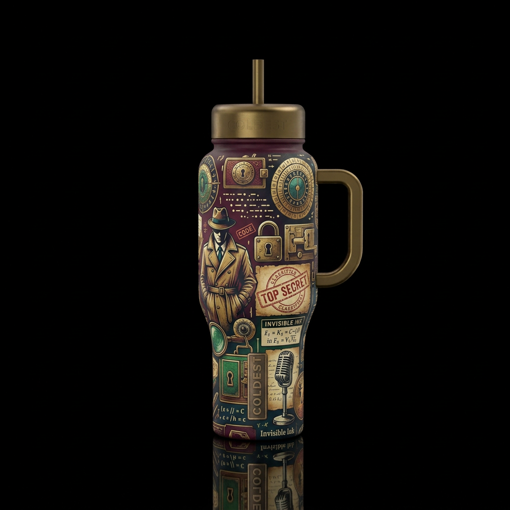 Mystery water bottle design