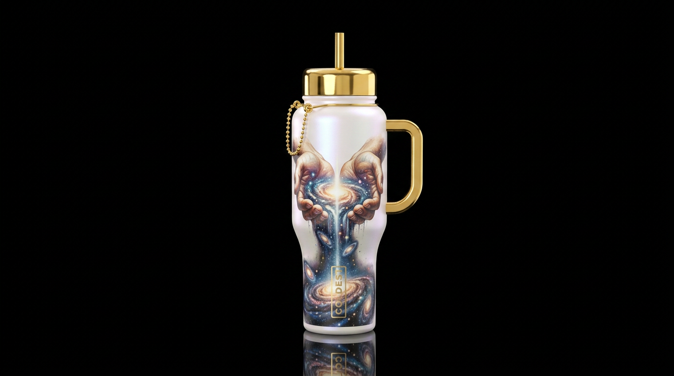 Creation water bottle design