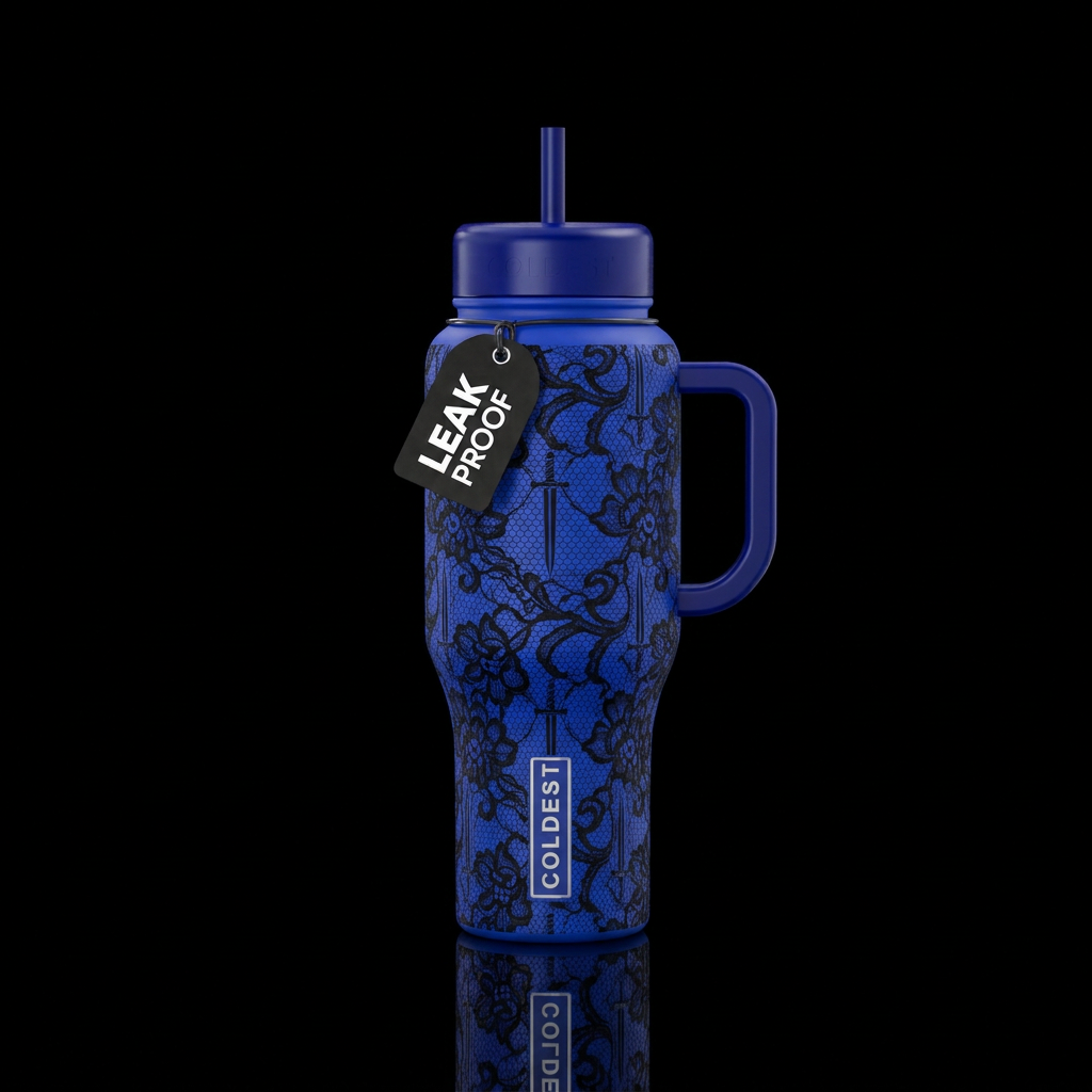 Hidden Danger water bottle design
