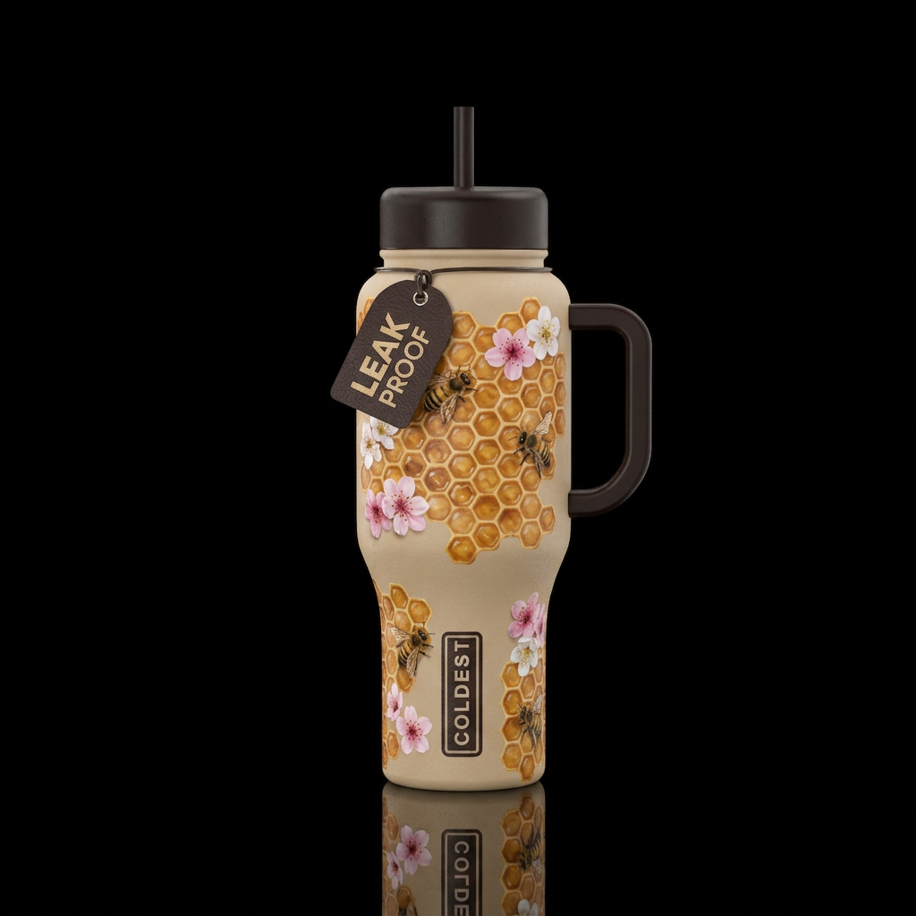 The Buzz water bottle design