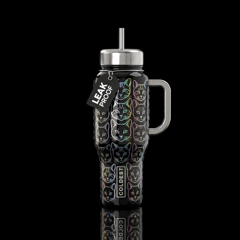 Cutie Patooties water bottle design