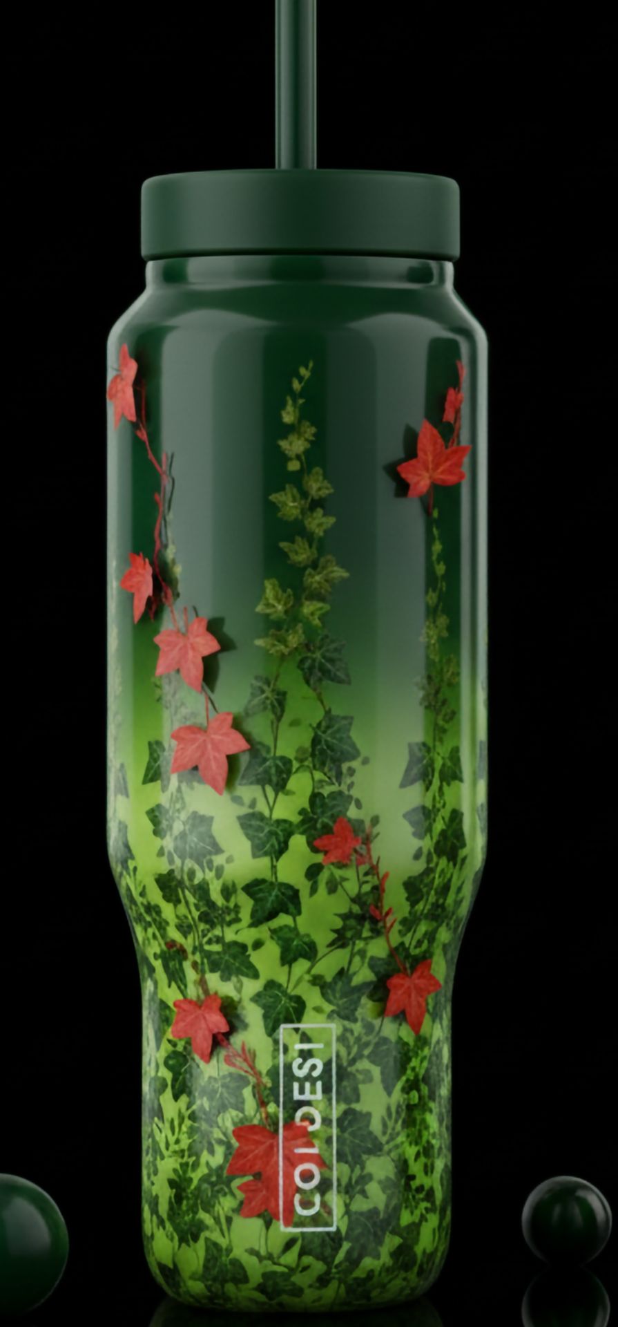 Activated Ivy Climb water bottle design