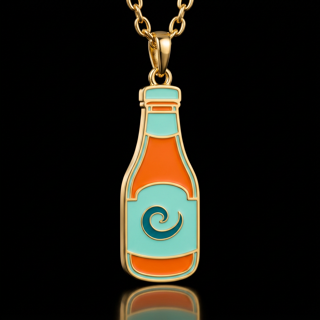 Mild Sauce water bottle design