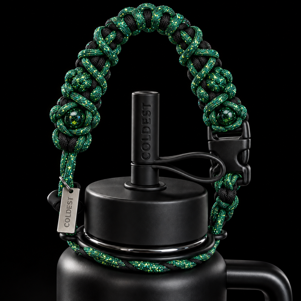 Green Forestry water bottle design