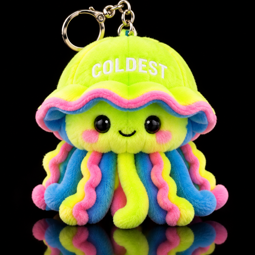 Doodles the Jellyfish water bottle design