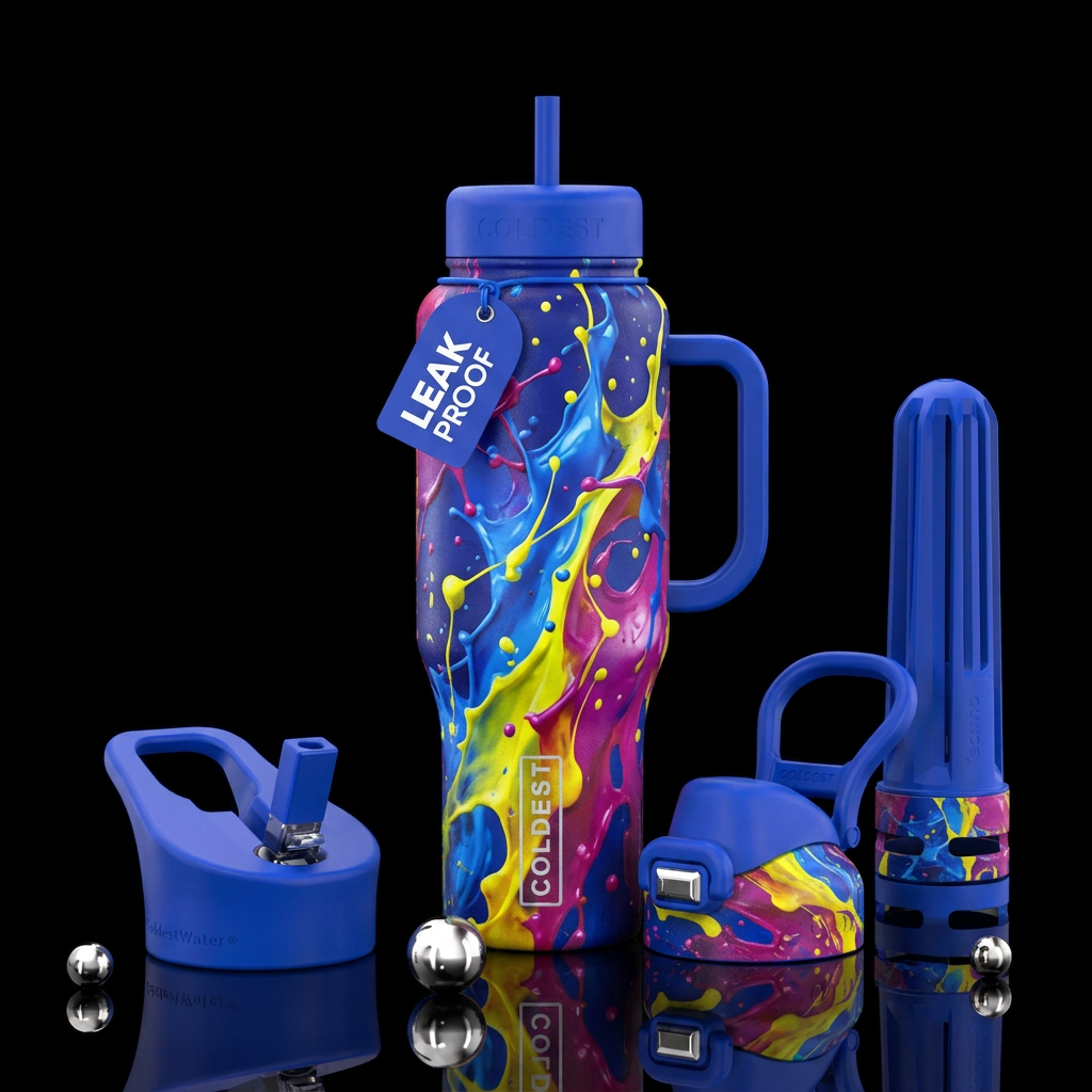 The next amazing drops water bottle design