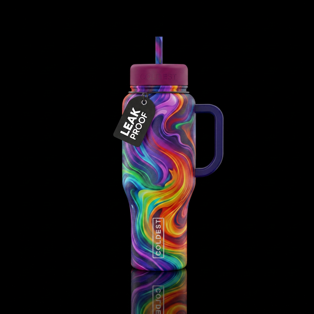 Inconspicuous water bottle design