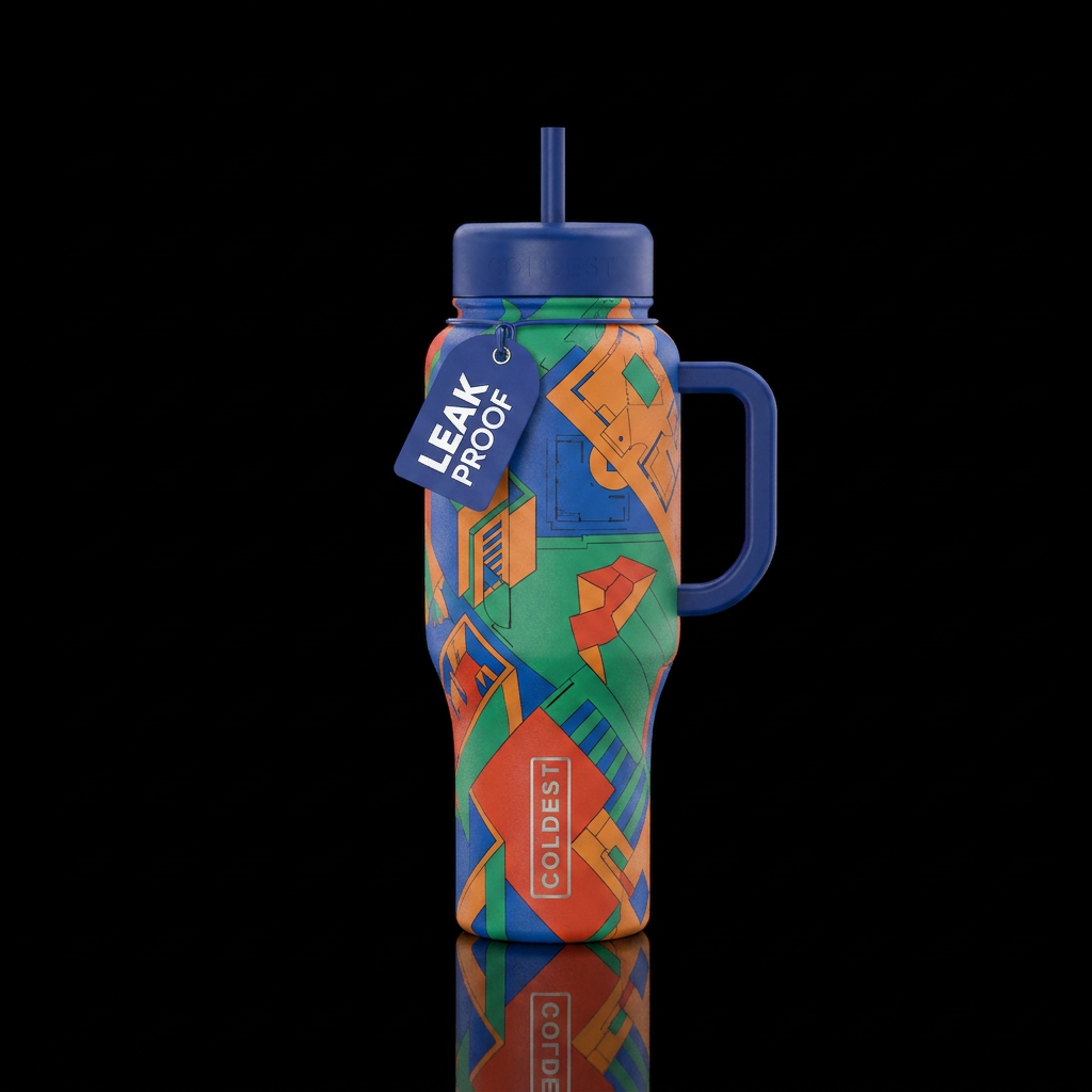 Joe Wayne Stark architecture water bottle design