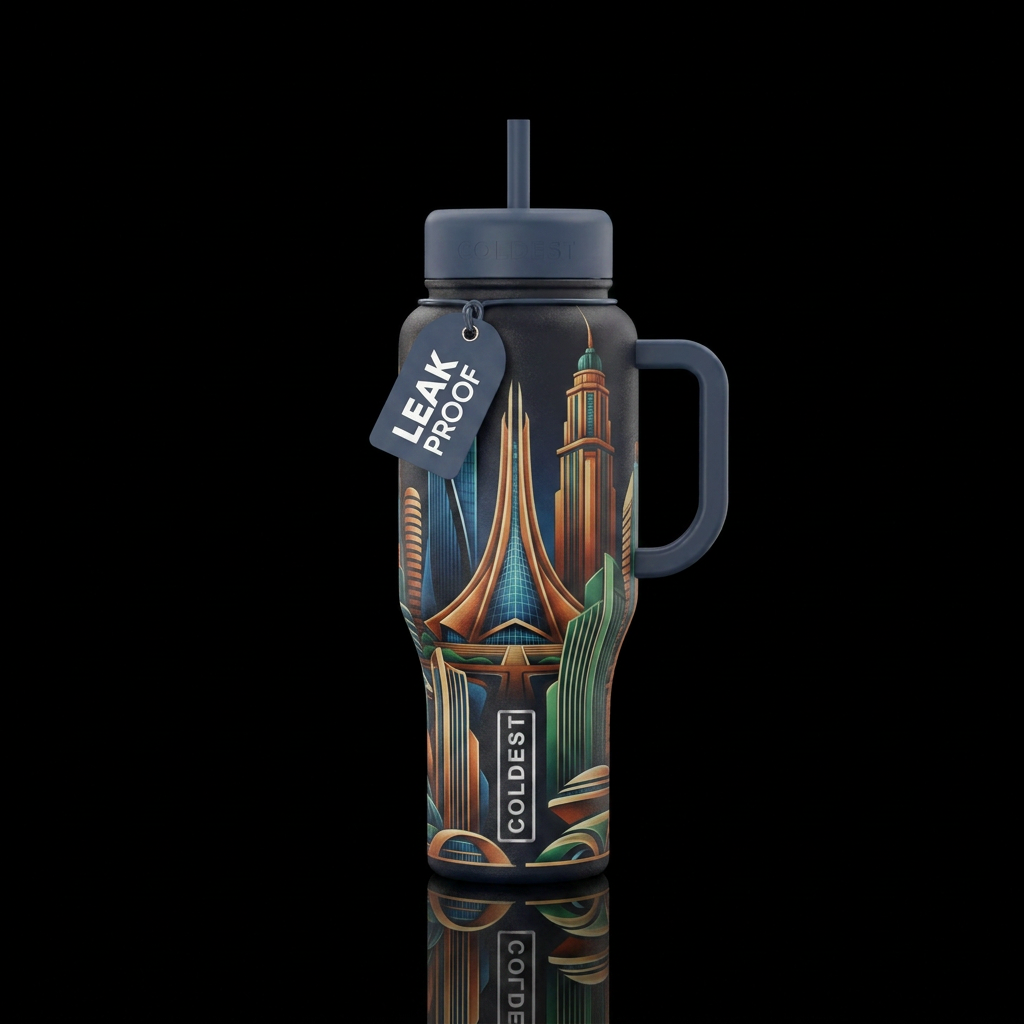 Joe Wayne Stark architecture water bottle design