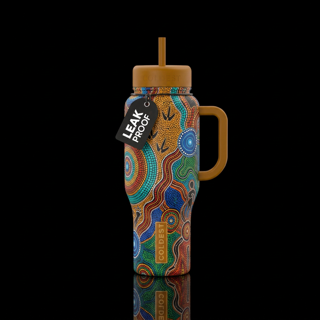 aboriginal water bottle design