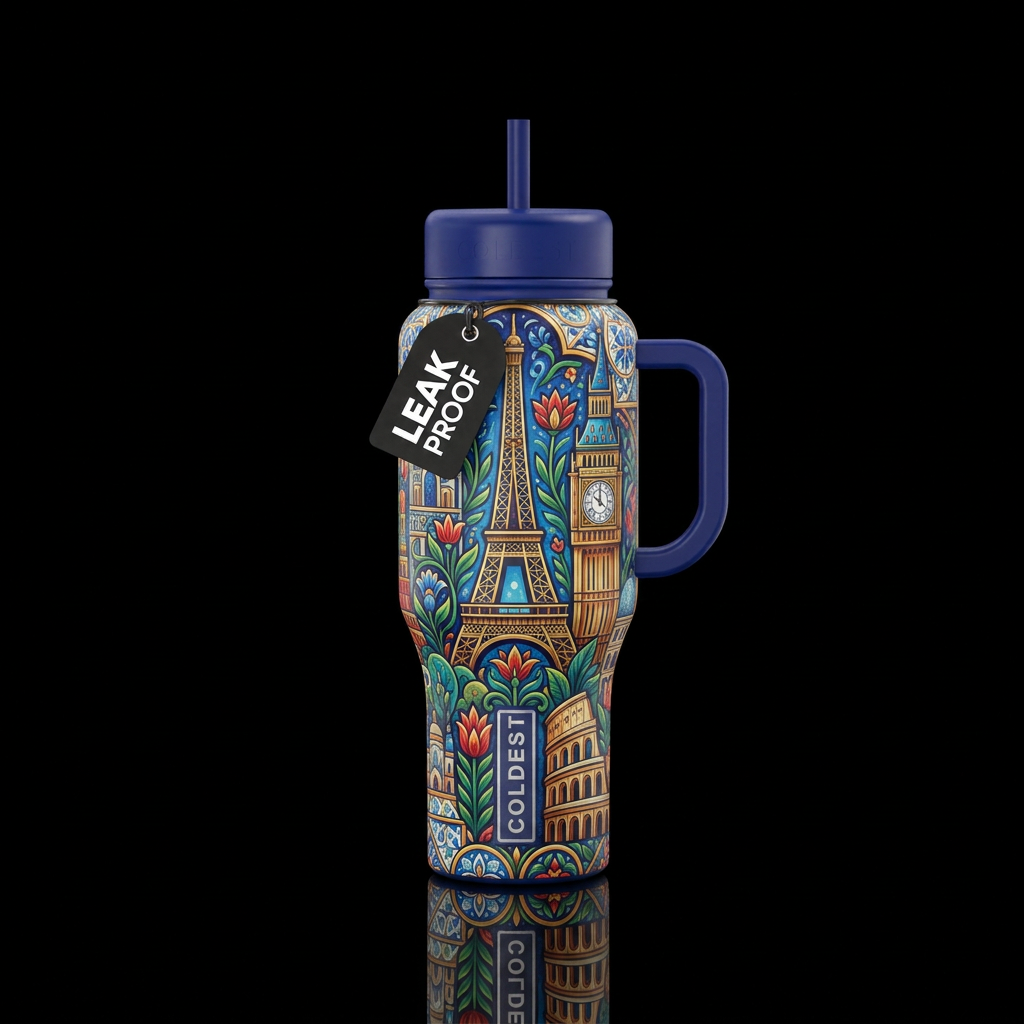 european water bottle design