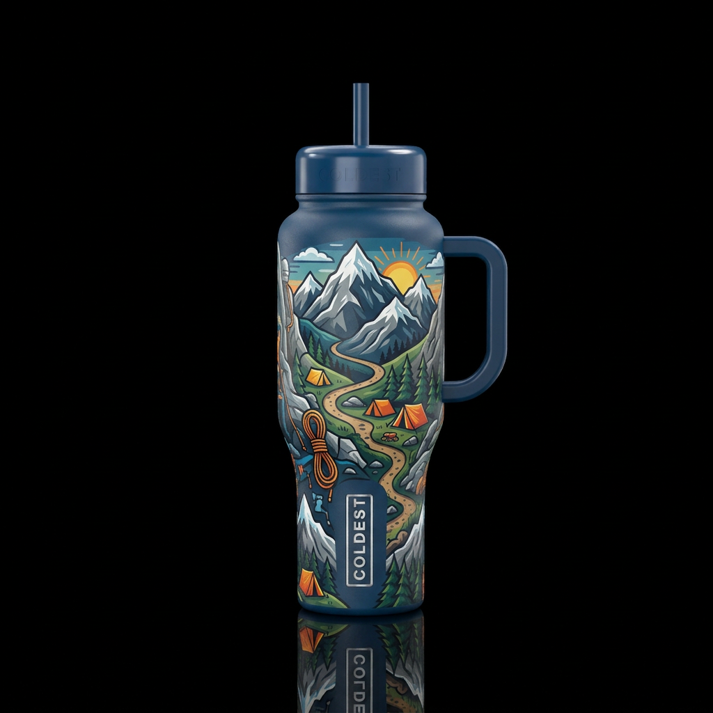 mountaineering water bottle design