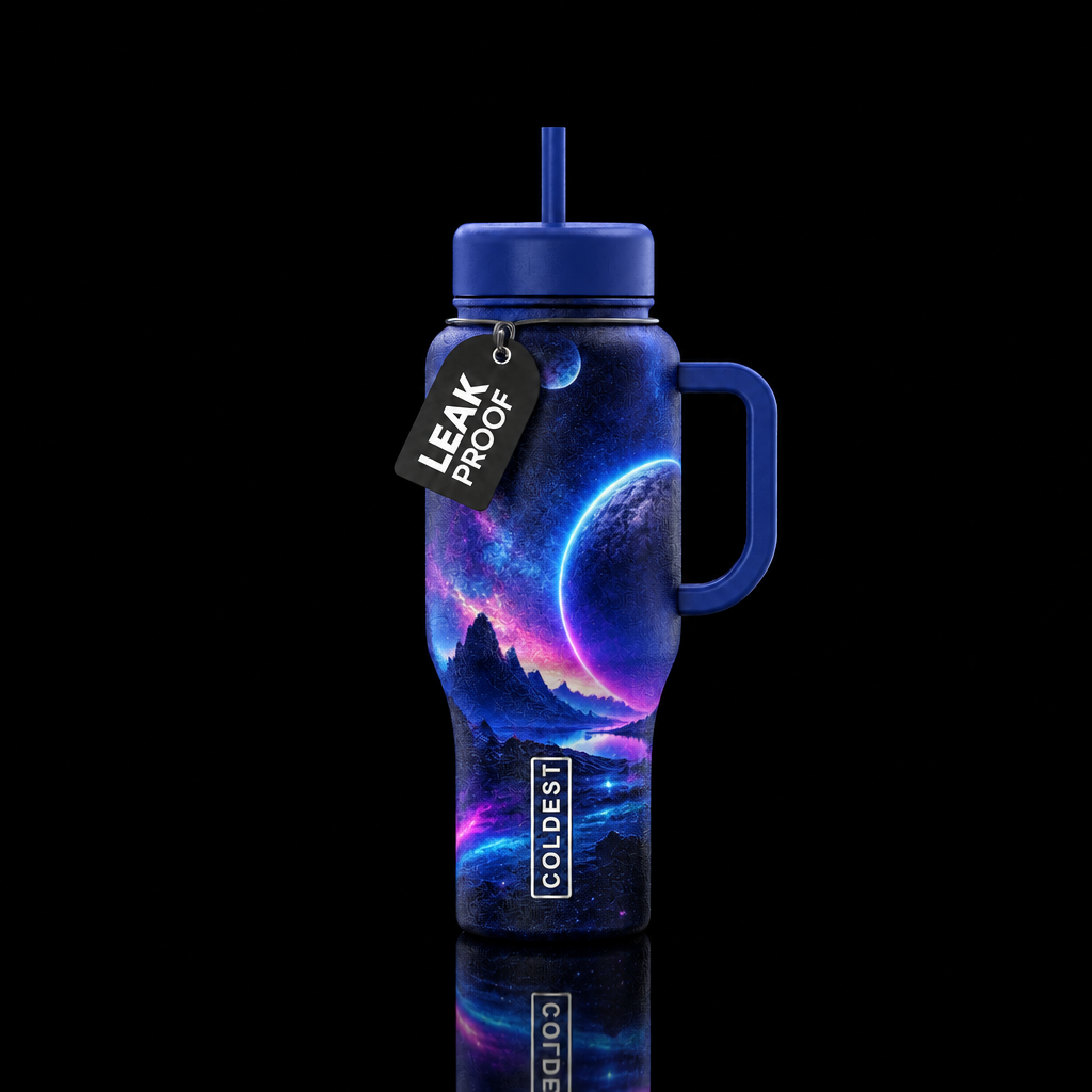 sci-fi water bottle design