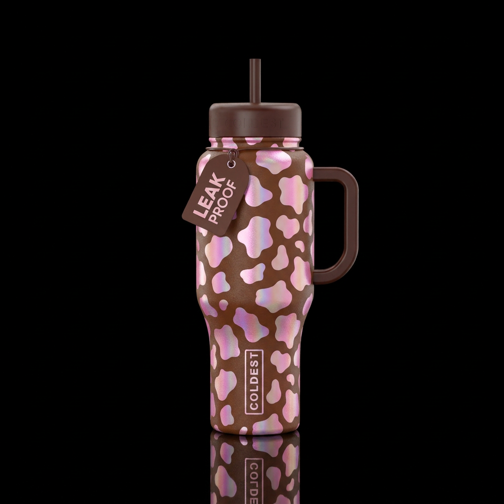 Strawberry or Chocolate water bottle design