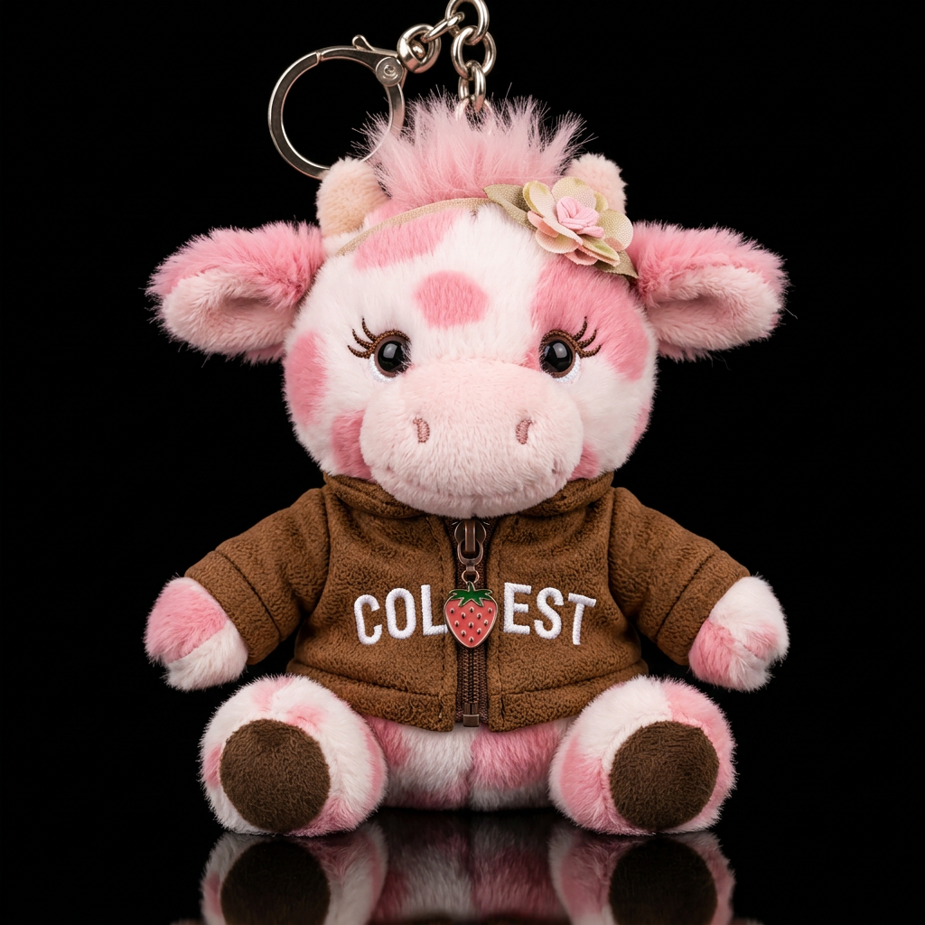 Sassy the Cow water bottle design