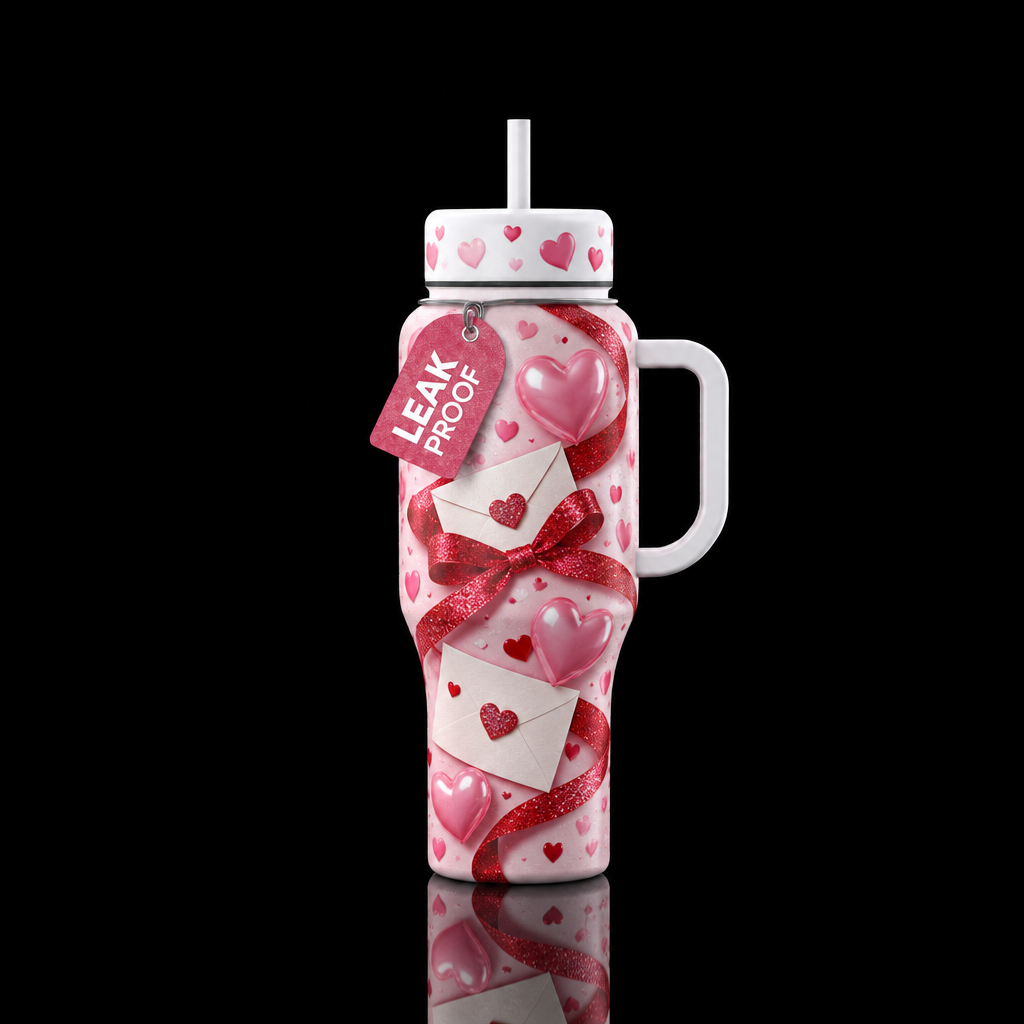 Love Notes water bottle design
