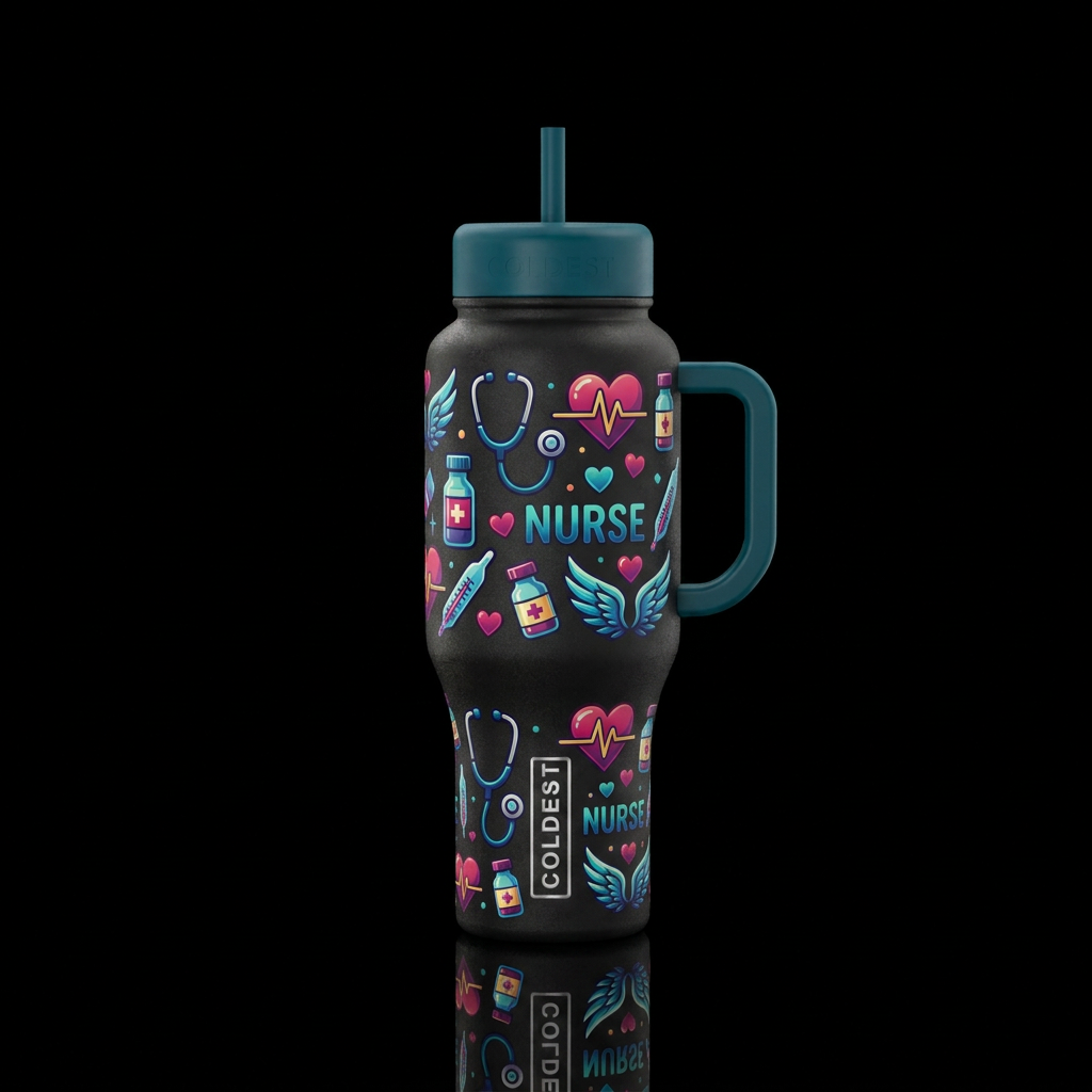 Nursing water bottle design
