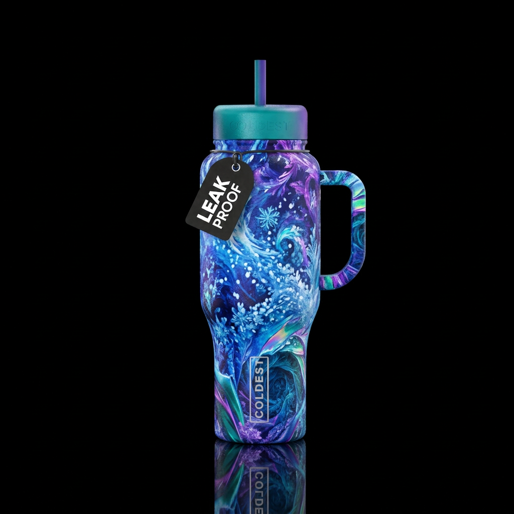 Blizzard water bottle design