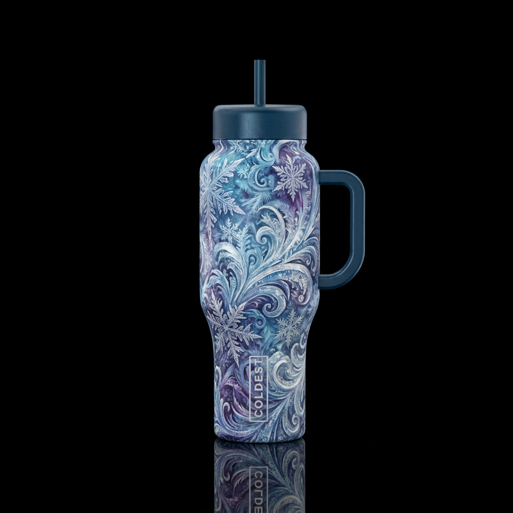 Blizzard water bottle design