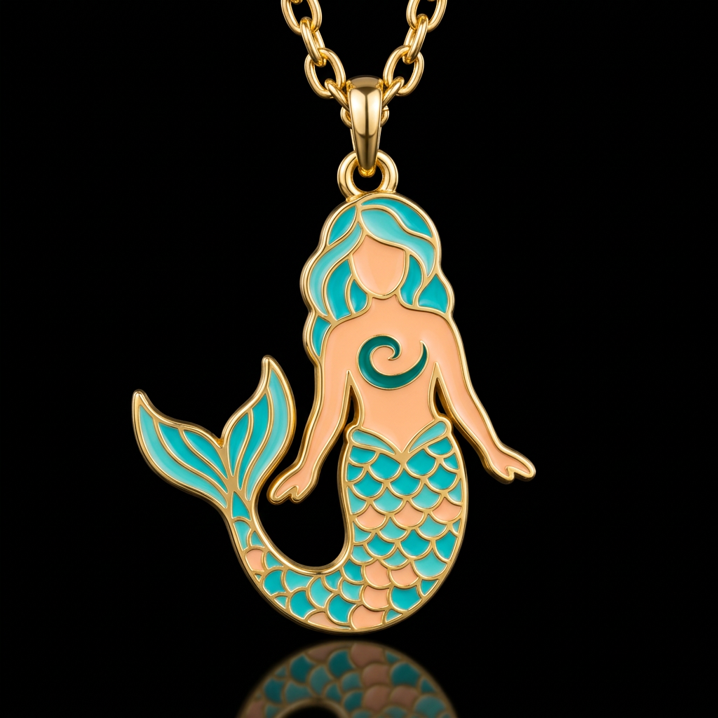 Mermaid legacy water bottle design