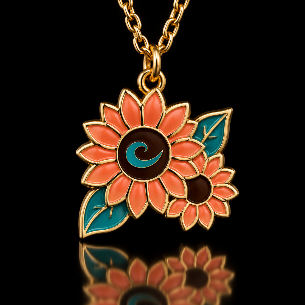 Fall flora water bottle design